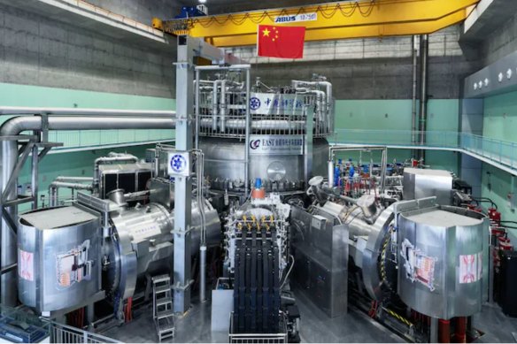 La machine expérimentale de Tokamak (East) avancée expérimentale à Hefei China.