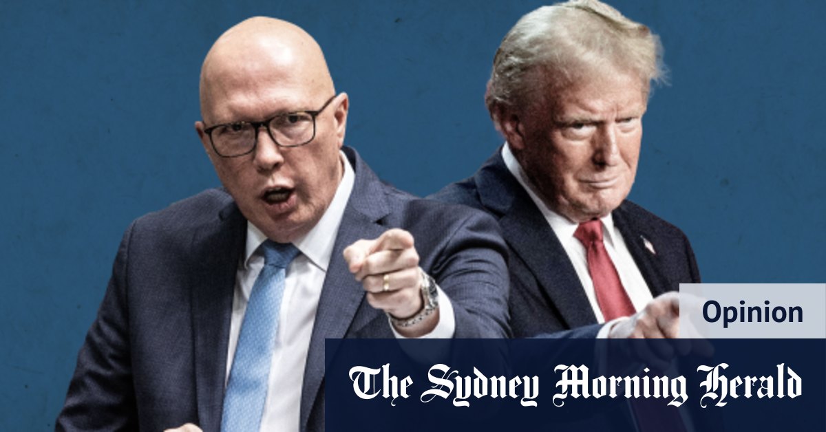 Peter Dutton emprunte à Donald Trump, mais il ne le suivra pas dans ces tranchées
