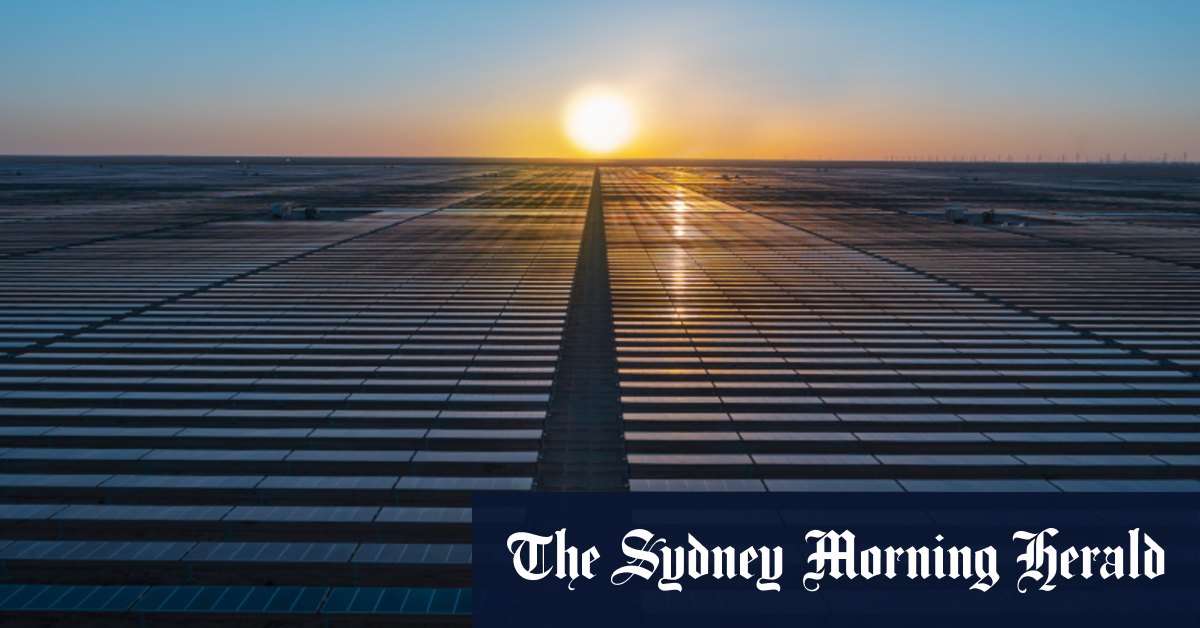 L'Australie travaillant sur de nouvelles façons de stocker l'énergie solaire