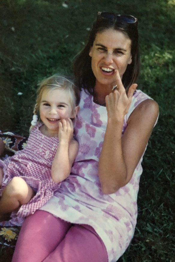 Sara Tindley et sa fille Lily.