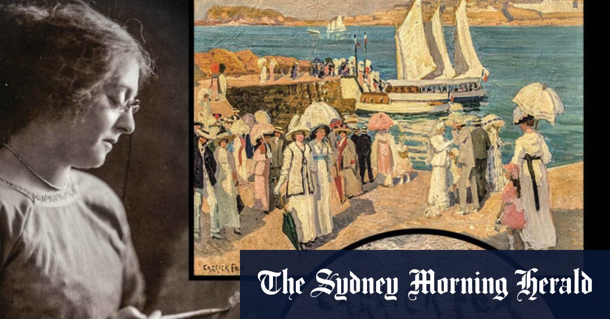 National Gallery of Australia Ethel Carrick Retrospective Sparks Debate sur le nom de l'artiste