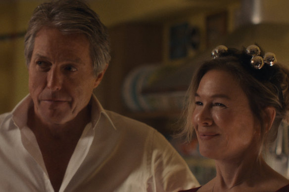 PALS PLATONIQUES? Hugh Grant revient en tant que Daniel Cleaver dans le quatrième et dernier film Bridget Jones.