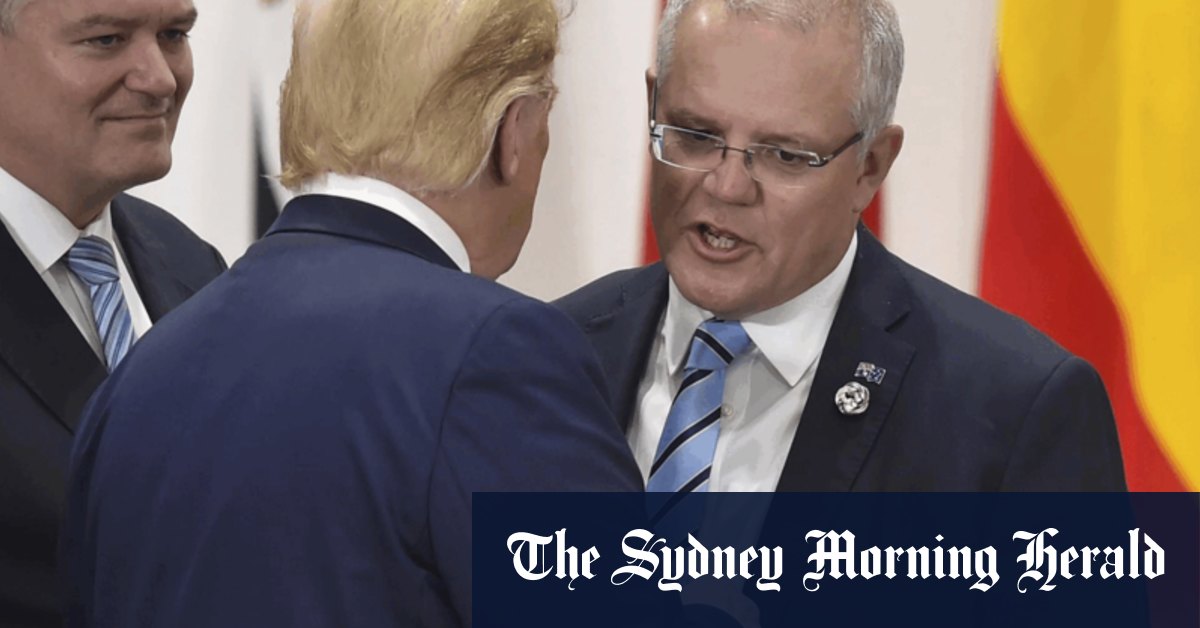 Qu'est-ce que Scott Morrison a promis aux États-Unis lors du sommet du G20 2019?