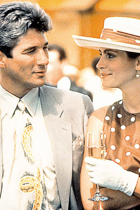 Richard Gere et Julia Roberts dans la jolie femme des années 1990.