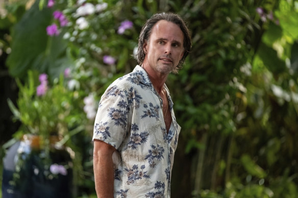 Walton Goggins comme Rick Hatchett dans la saison trois du Lotus blanc.