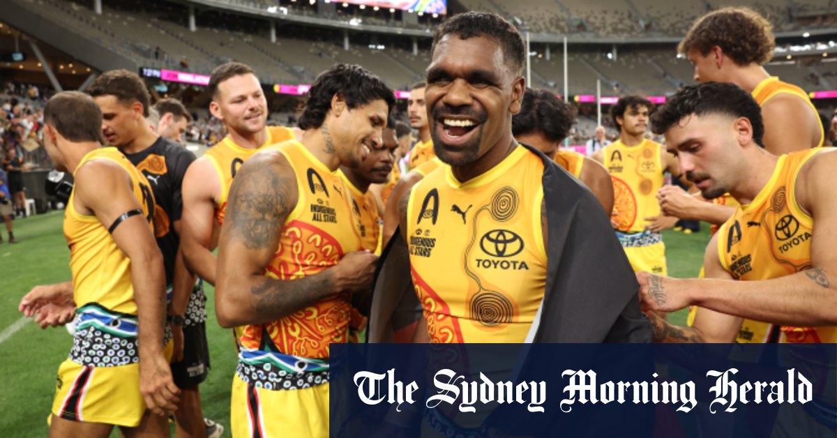 All-Stars autochtones écraser les dockers Fremantle