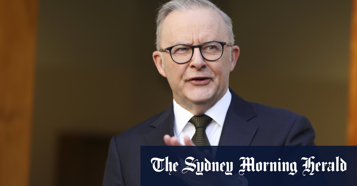 Le taux d'intérêt RBA a réduit le centre des plans de réélection d'Anthony Albanese