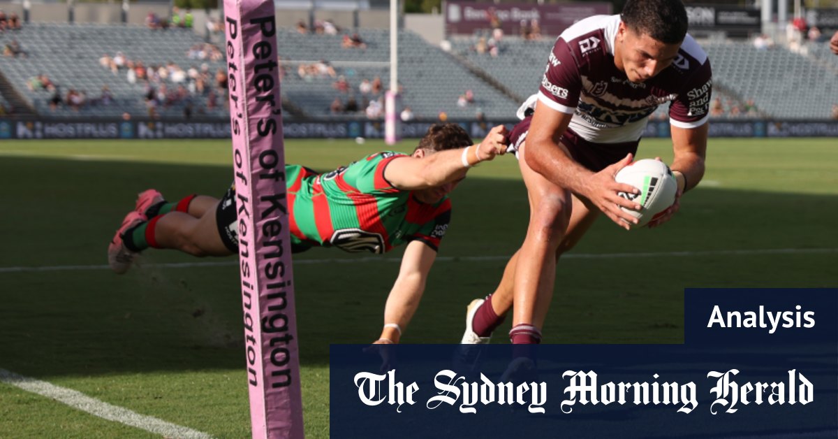 L'entraîneur des Eagles de Manly Sea Anthony Seibold fait des conseils Navren Willett à Star