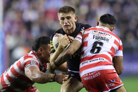 Jack Cole dans le World Club Challenge l'année dernière.