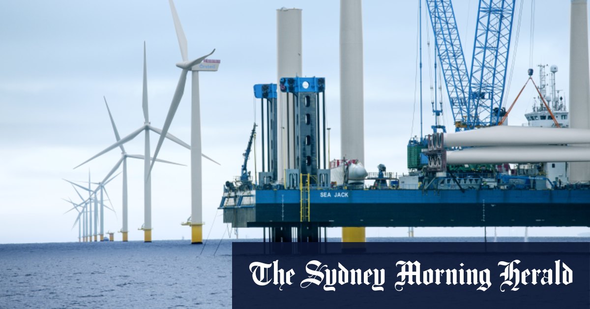 Projet de l'agenda du vent anti-offshore de Dutton.