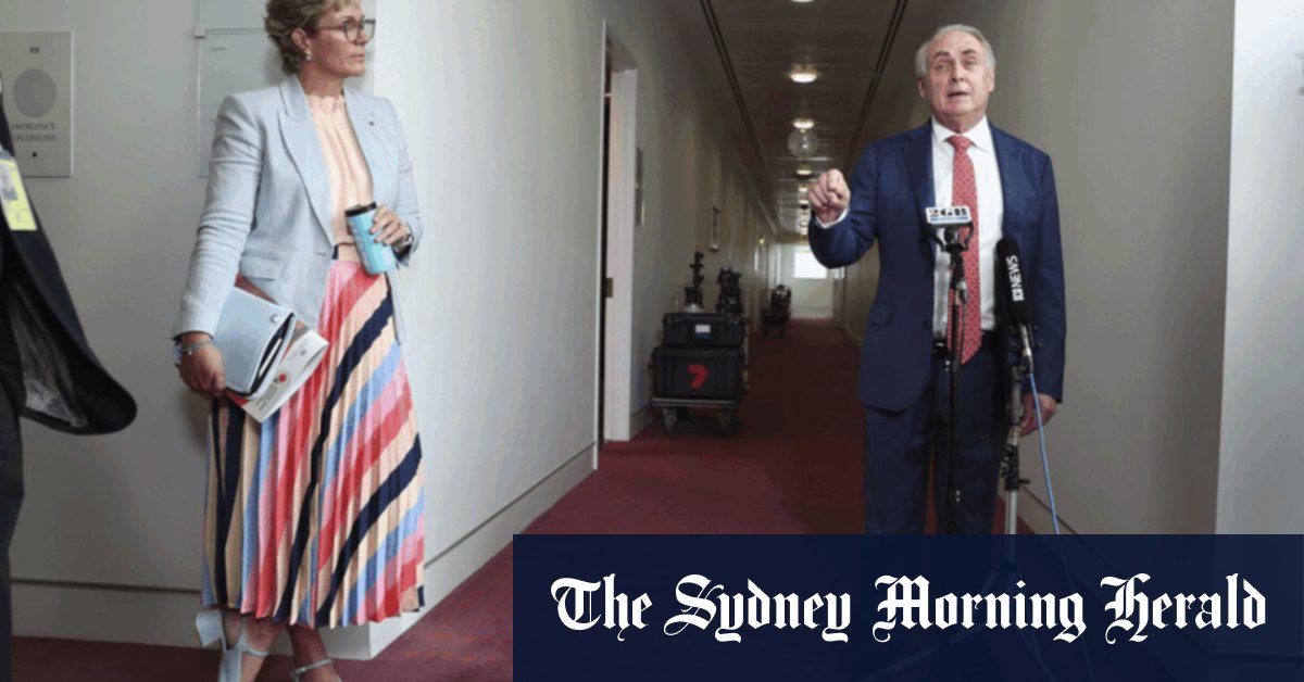 Zali Steggall, Don Farrell dans Furious Corridor Standoff