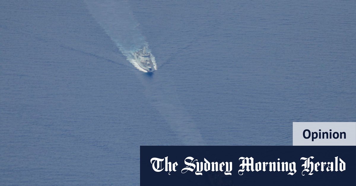 Pourquoi les navires de guerre chinois au large des côtes n'étaient pas une mauvaise chose pour l'Australie