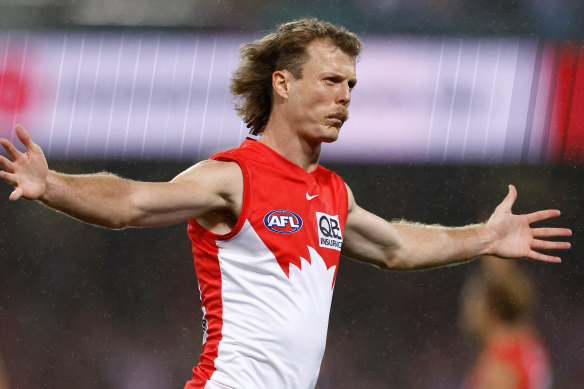 Il y a peu de meneurs de jeu à moitié aussi efficaces que Nick Blakey de Sydney.