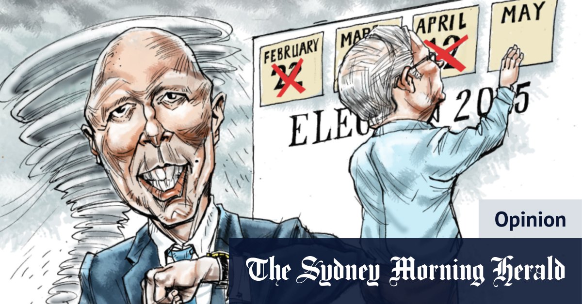 Peter Dutton vient de passer ses deux pires semaines en tant que leader. Une élection ultérieure ne peut que l'aider
