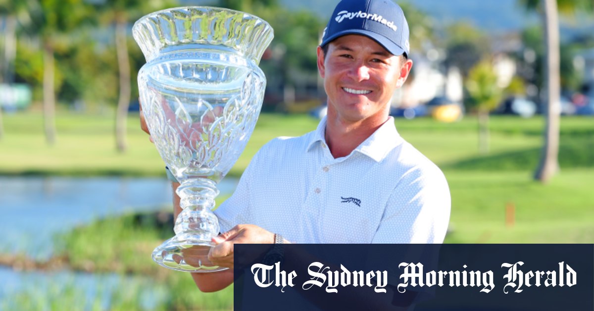 Éloignez-vous Tiger, prodige du golf australien 'Koala Karl' Vilips étourdie avec PGA Tour Win