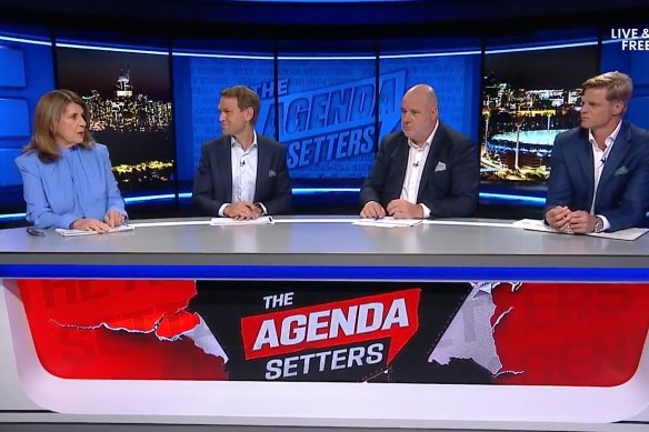 L'équipe de Seven sur l'édition du lundi soir des setteurs de l'Agenda.