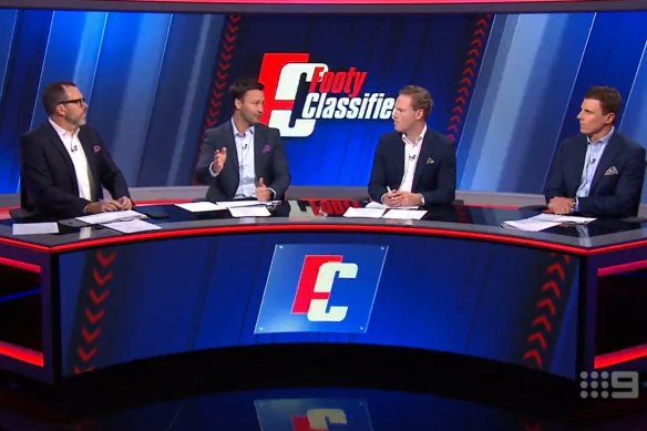 Le panel classé de foot lundi soir.