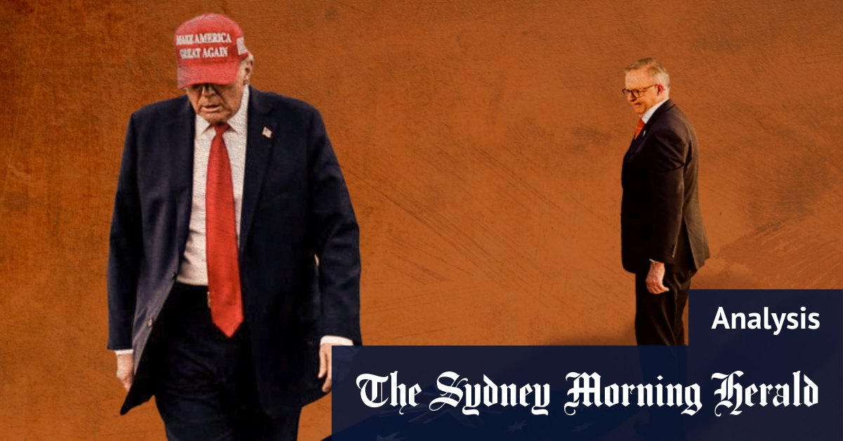 Le président américain a rendu service à l'Australie en montrant où nous nous tenons pendant le temps de paix