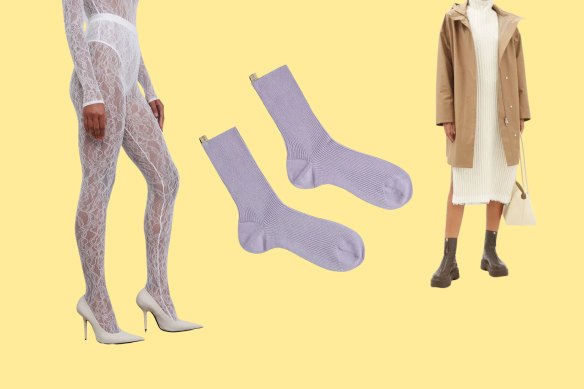Des collants et des chaussettes de luxe et des bottes difficiles à trouver se trouvent sur la liste de courses d'hiver d'Emma Gott.