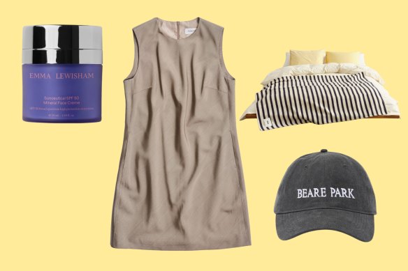 Emma Lewisham veut une nouvelle casquette, un linge de lit confortable et une robe de quart d'usage. Mais d'abord, un écran solaire.