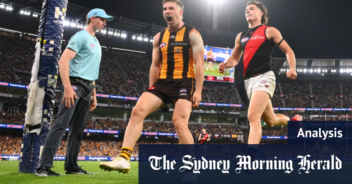 Les Hawthorn Hawks Hollywood sont en tête de l'échelle après avoir battu Essendon Bombers à MCG, mais Sam Mitchell pense qu'ils s'amélioreront encore; Brad Scott; Isaac Kako, Nate Caddy; Round 1; scores; fixation; résultats; échelle