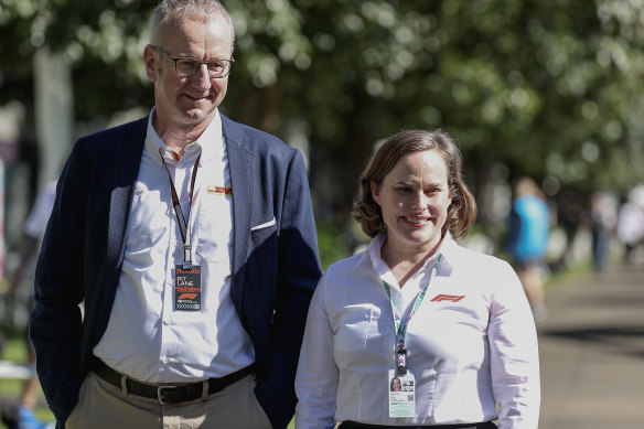 Ellen Jones dirige le programme de durabilité de la F1 depuis 2022.
