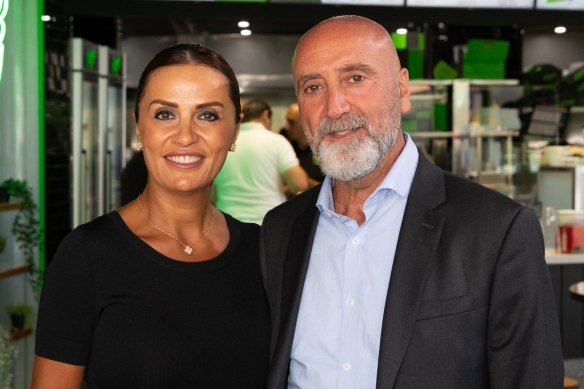 Les fondateurs d'El Jannah Carole et Andre Estephan.