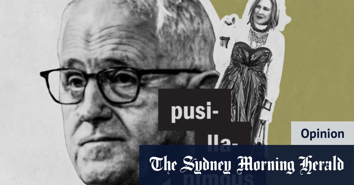 Malcolm Turnbull Pusillanime Retor est sonore pour les âges