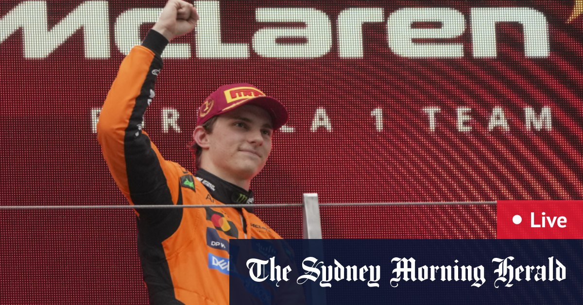 Oscar Piastri commence à partir de la pole position; Résultats F1, calendrier, heure, billets, carte, piste; Formule 1; McLaren; Ferrari; Max Verstappen; Lando Norris; Lewis Hamilton