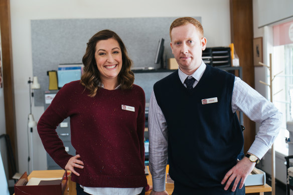 Celia Pacquola et Luke McGregor écrivent et jouent à Rosehaven.