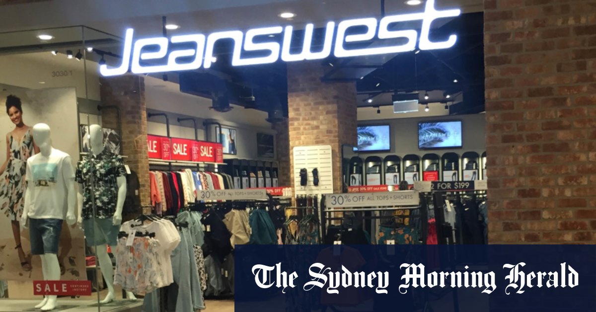 Administration JeanSwest: le détaillant australien ferme les magasins