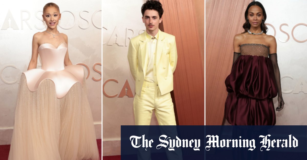 Oscars 2025: toute la mode du tapis rouge