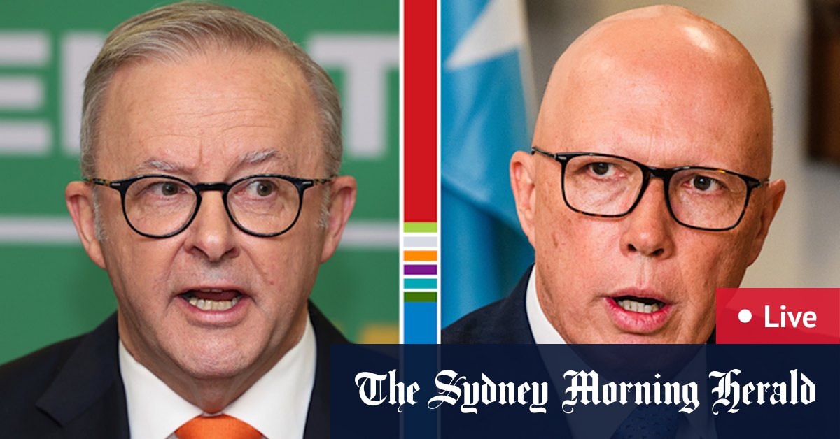 Asx tombe fortement; Les retombées tarifaires de Trump Australia se poursuivent; Wall Street 2,4 billions de dollars; Les campagnes de Peter Dutton, Anthony Albanese continuent