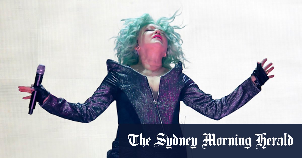 Cyndi Lauper à Rod Laver Arena