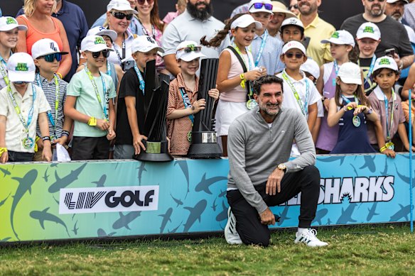 Yasir al-Rumayyan, le gouverneur du Fonds de patrimoine souverain de 925 milliards de dollars de l'Arabie saoudite et président de LIV Golf, a qualifié le club de golf de Trump de «bien».