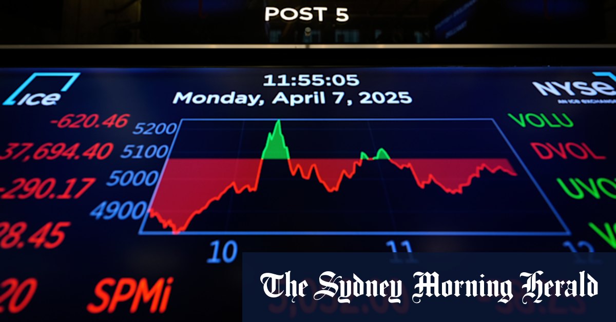 ASX s'est mis à se lever, Wall Street se balance sauvagement après de fausses rumeurs sur les tarifs de Trump
