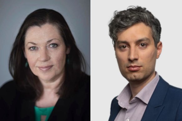 Les anciens journalistes de Guardian Australia Karen Middleton et Paul Karp.