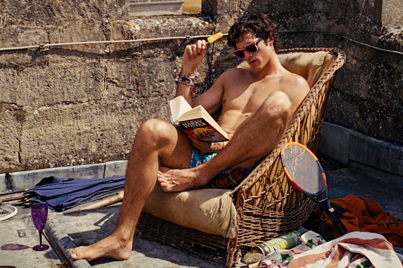 Jacob Elordi comme Felix Caton à Saltburn.
