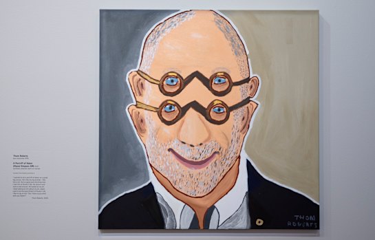 Portrait de Thom Roberts d'Adam (Shane Simpson).