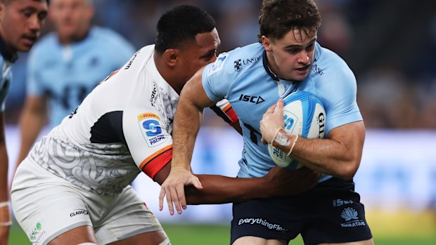 Teddy Wilson a impressionné pour les Waratahs.