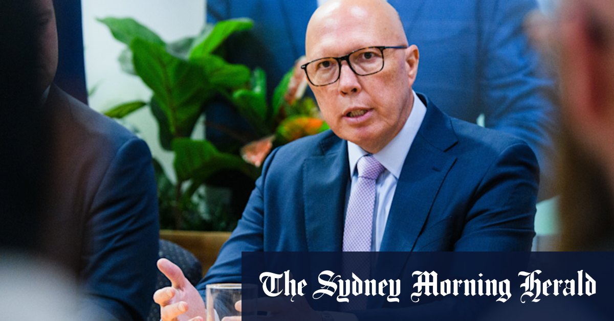 Peter Dutton dit que les Victoriens ont peur d'aller dans les magasins