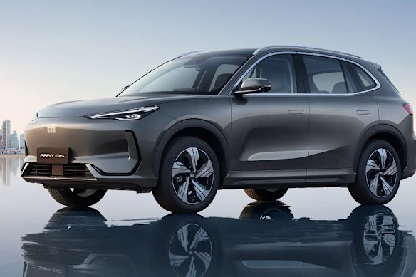 Geely a lancé son EX5 en mars en Australie. 