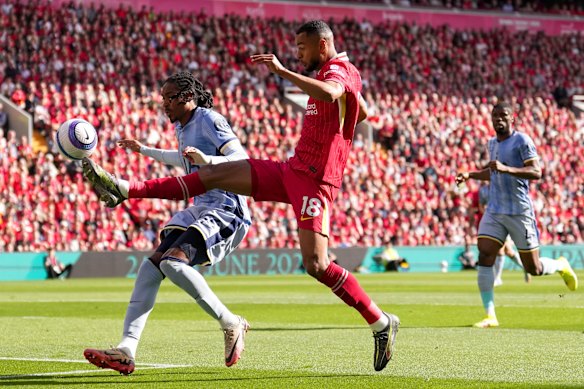 Cody Gakpo était parmi les buteurs des buts du match gagnant. 