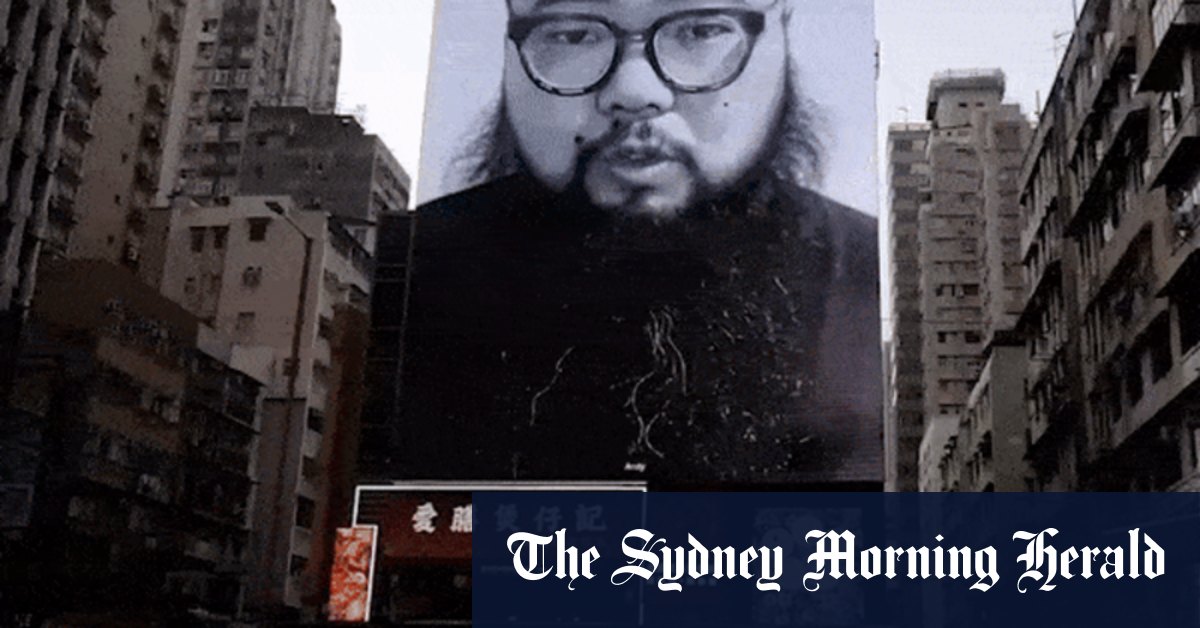 Les œuvres d'art «Here and Now» de Badiucao ont été supprimées de Hong Kong Billboard