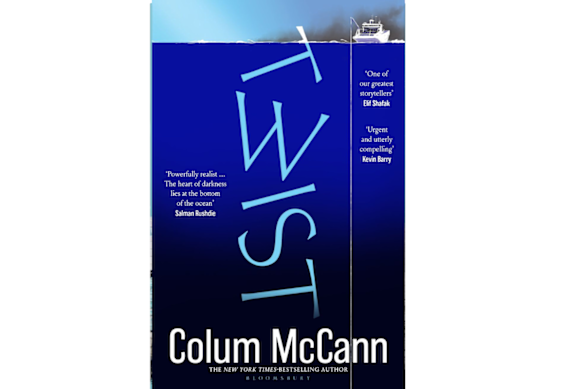 Twist a commencé lorsque Colum McCann a lu un reportage sur un navire de réparation de câbles.