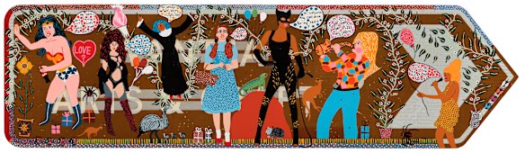 Kaylene Whisky (Yankunytjatjara, née en 1976), Seven Sistas Story, 2021.