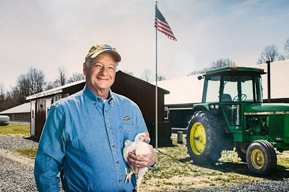 Le producteur de viande Jim Perdue a contacté Garcés pour obtenir des conseils sur la façon d'améliorer les conditions dans ses fermes.