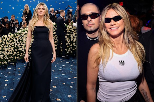 La présentatrice de télévision a devenue Heidi Klum au Met Gala et un après-fête organisé par Tyla et Colman Domingo.