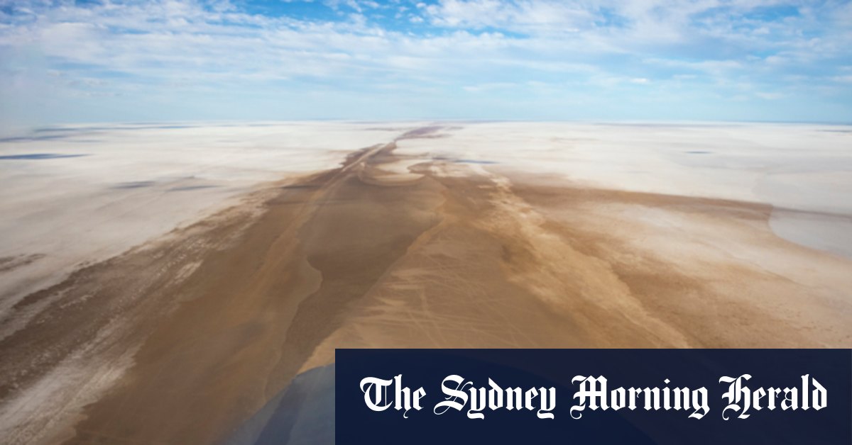 Les eaux de crue du Queensland vides en Australie-Méridionale