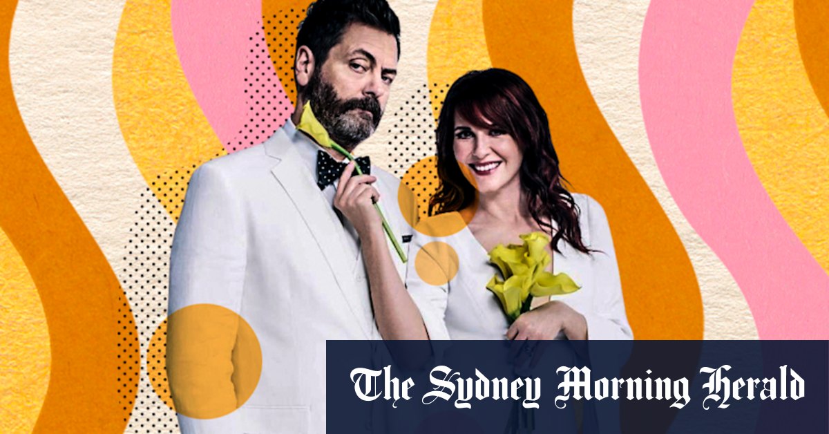 Megan Mullally et Nick Offerman Bring Live Show non scénarisé et sans fil